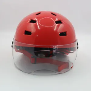 Équipement de sécurité casque de sauvetage aquatique coupe intégrale anti-rayures à l'extérieur mousse EVA matériau ABS Protection rapide casque de vélo de sport