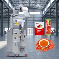Small Automatic Chilli Powder Chili Pepper Seasoning Spice Salt Sugars Sachet Weighing Packaging Packing Machine
