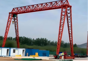 Grue à poutre simple personnalisée type MHh, grue portique à poutre simple pour support de fleurs - Product Image 2