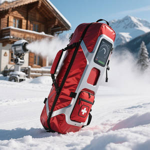 Borsa per scarponi da sci Oxford di grande capacità OEM/ODM resistente all'acqua per accessori da sci e scarponi da Snowboard borse da sci - Product Image 2