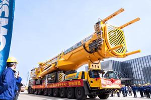 Grue tout-terrain XCA4000 <span class=keywords><strong>de</strong></span> 400 tonnes <span class=keywords><strong>de</strong></span> la marque <span class=keywords><strong>de</strong></span> pointe <span class=keywords><strong>pour</strong></span> engins <span class=keywords><strong>de</strong></span> construction, haute performance - Product Image 3