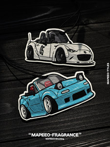 Diffuseur d'air de voiture style JDM, nouveau modèle 2026, parfum longue durée, désodorisant, décoration intérieure, pendentif parfumé pour véhicules - Product Image 1