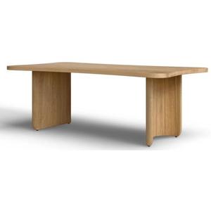 Mesa de comedor de madera maciza de roble Curry partes iguales minimalista y dinámica nuestra mesa de comedor se presta a un rústico en precio al por mayor - Product Image 1