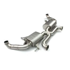 Système d'échappement sport de performance Valvetronic pour <span class=keywords><strong>Audi</strong></span> <span class=keywords><strong>R8</strong></span> <span class=keywords><strong>V8</strong></span> 4.2 en acier inoxydable 304 1.5mm poli miroir, <span class=keywords><strong>prix</strong></span> d'usine - Product Image 1