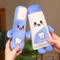 Peluche créative en forme de dent, jouet de simulation, cadeau de clinique dentaire pour l'éducation des enfants