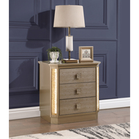 Vente en gros de lits king-size en bois de luxe, ensembles de meubles de chambre classiques