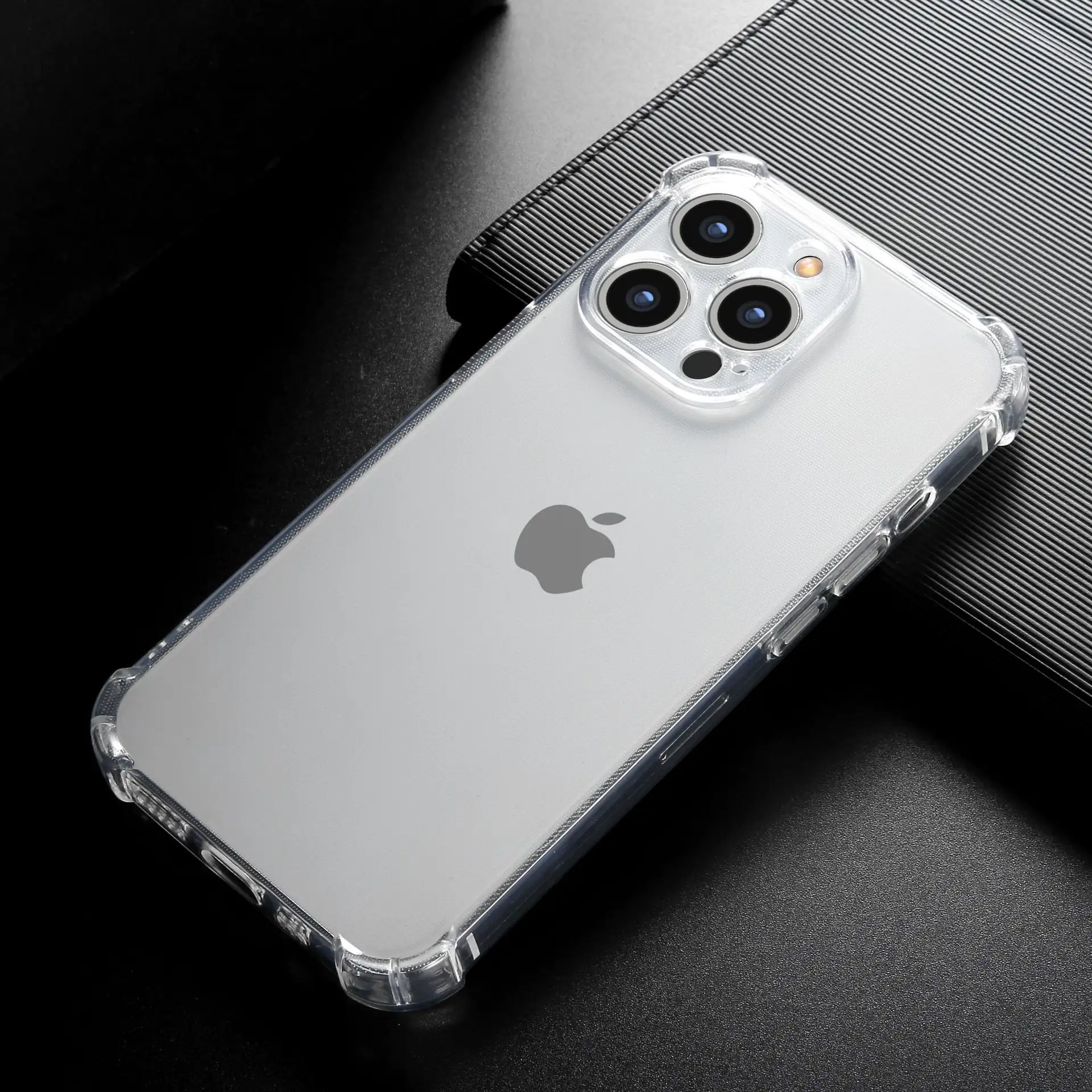 Anti Shock Proof Reinfoeced Hoeken Clear Tpu Shockproof Anti Geel Telefoon Gevallen Voor Iphone 11 12 13 Pro Max