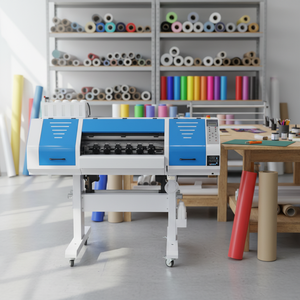 เครื่องพิมพ์ DTF รุ่นใหม่ I3200 หัวพิมพ์คู่ ขนาด 60 ซม. พร้อมเครื่องเขย่าผงพิมพ์ รองรับ OEM&ODM จากโรงงานโดยตรง สำหรับการพิมพ์บนเสื้อผ้า - Product Image 1