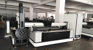 เครื่องตัดไฟเบอร์เลเซอร์ CNC สแตนเลสแบบ 2-in-1 ยี่ห้อ Bibo จากจีน สำหรับตัดแผ่นโลหะ/ท่อ/แผ่นเหล็ก ใช้ชิ้นส่วน HIWIN รองรับไฟล์ PLT/AI/BMP - Product Image 5