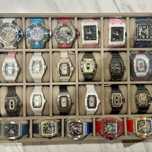 Montre mécanique automatique pour homme avec cadran ajouré, mouvement tourbillon sportif en fibre de carbone, vente en gros d'usine - Product Image 5