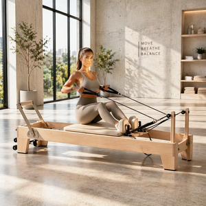 Camas Reformer Ecológicas con Núcleo de Madera de Arce para Gimnasios, Centros de Fitness, Yoga y Pilates - Product Image 1