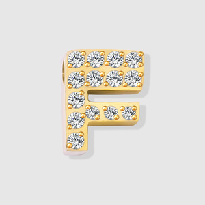 Colgante Unisex Personalizado con Iniciales de la A a la Z, Alfabeto de Corazones, Chapado en Oro de 14K, Acero Inoxidable, para Collar, Pulsera, Regalo de Fiesta - Product Image 4