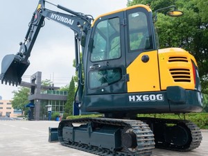 HX60G 6Ton Compact Crawler <b>Excavator</b> Tier 4F Euro 5 Hydraulic Mini Digger for Construction Landscaping - Product Image 2