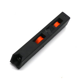 Rodamiento de nailon con ranura en V ROL 439 para rodillos de puertas y ventanas correderas - Product Image 2