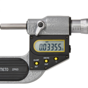 Digital Outside Asimeto <b>Micrometer</b> 115-12-7: 10-12 Range ±0.0004 Accuracy Auto Power Off IP65 - Product Image 3