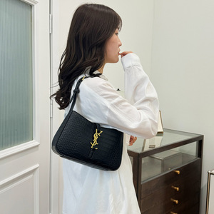 Bolso de Mano Textil <span class=keywords><strong>para</strong></span> <span class=keywords><strong>Mujer</strong></span>, Diseño de Cocodrilo, Estilo Urbano Simple, Éxito en Ventas de Comercio Exterior, Otoño Invierno - Product Image 1
