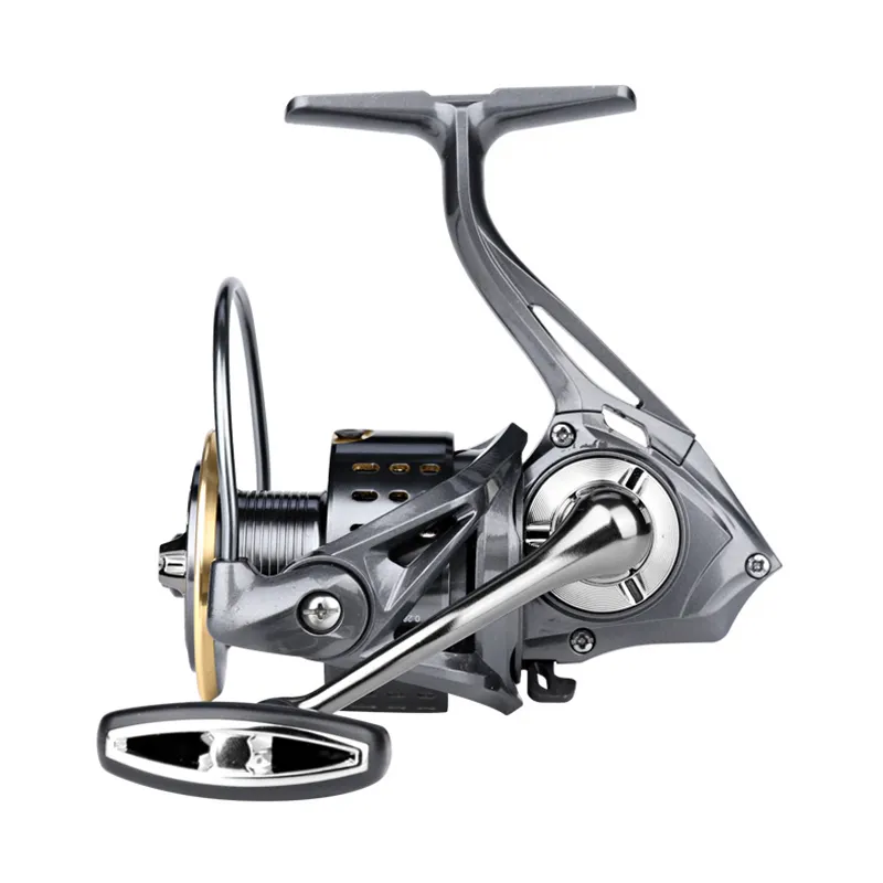 WEIHE DA2000-7000 Series Spinning Fishing Wheel mulinello in metallo per attività di pesca