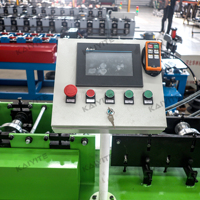 Machine de formage à froid pour persiennes de ventilation en acier coloré, équipement de fabrication de volets de fenêtre pour la ventilation des bâtiments
