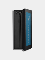 Bâton de randonnée ultra-léger en fibre de carbone moderne, antidérapant, anti-chute, durable, multifonctionnel, pour personnes âgées, capacité de charge de 250 lb