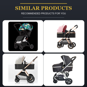 Poussette unisexe pour bébé garçon et fille, couleur crème, avec panneau frontal et barre <span class=keywords><strong>de</strong></span> maintien, <span class=keywords><strong>chariot</strong></span> <span class=keywords><strong>de</strong></span> <span class=keywords><strong>marche</strong></span> pour enfant - Product Image 6