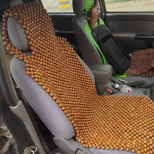 Tapis rafraîchissant en perles de bois, plat, universel, pour siège de voiture, respirant, pour utilisation en véhicule - Product Image 4