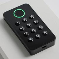 Serrure de cabinet intelligente à bouton-poussoir, accès par code numérique, alliage d'aluminium, empreinte digitale, sans clé, durable, pour bureau, salle de sport, chambre, hôtel