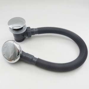 Accessoires <span class=keywords><strong>de</strong></span> tuyauterie <span class=keywords><strong>de</strong></span> vidange <span class=keywords><strong>de</strong></span> <span class=keywords><strong>baignoire</strong></span> <span class=keywords><strong>de</strong></span> salle <span class=keywords><strong>de</strong></span> bain - Robinet <span class=keywords><strong>de</strong></span> vidange rotatif en cuivre et plastique - Raccords flexibles <span class=keywords><strong>pour</strong></span> dispositif <span class=keywords><strong>de</strong></span> décharge d'eau - Product Image 1
