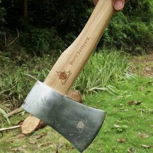 LHAX04 sopravvivenza Hickory Hatchet noce <span class=keywords><strong>legno</strong></span> manico ascia Fine caccia lucidato 1,5 libbre 2 libbre 3 libbre 4 libbre asce da campeggio ascia da campeggio all'aperto - Product Image 5