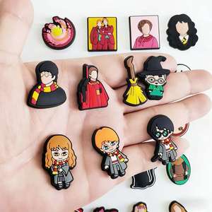 HY Wholesale Nouvelle Arrivée Vente en Gros Breloques Personnalisées en PVC Souple <span class=keywords><strong>Harry</strong></span> pour Chaussures, Décorations Magiques pour Chaussures, Boucles et Bracelets - Product Image 4