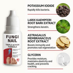 Factory wholesale Antifungal solution for toenails and fingernails to repair moisturizing <b>nail</b> essence - Product Image 5