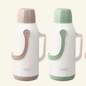 Botella de Agua Térmica de Gran Capacidad para Estudiantes y Uso Doméstico, Termo para Té, Agua Caliente, con Interior de Vidrio - Product Image 1