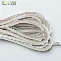 Cordons élastiques ronds en tissu colorés de 1 mm, 2,5 mm, 3 mm, 4 mm, 5 mm, 6 mm, 8 mm, 10 mm pour cordes antichoc en caoutchouc et fils extensibles, cordon élastique de 2 mm