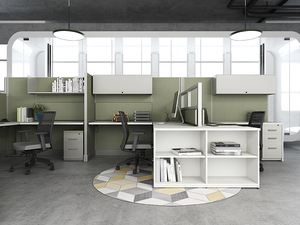 Modern Ergonomic L Shaped Computer <b>Workstation</b> Collaborative Work Premium Wooden Desk with Easy Assembly New Office Furniture - Product Image 4