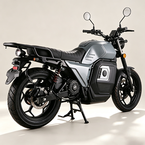 มอเตอร์ไซค์ขนาดใหญ่ ระยะทางวิ่ง 80 กม. ความเร็ว 80 กม./ชม. 3KW 6KW รถมอเตอร์ไซค์ไฟฟ้าสำหรับผู้ใหญ่ พร้อมยางขนาด 17 นิ้ว - Product Image 1
