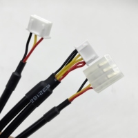 Câble de raccordement CH 3.96mm Molex2139 pas 3.96, 2, 3, 4, 5, 6 broches vers 2 XH2.54-4P pour éclairage