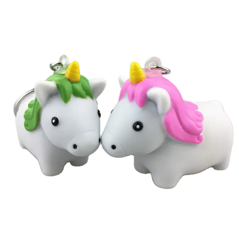 Gantungan Kunci Unicorn Lembut Pooping Kustom 3d Gantungan Kunci Pvc Unicorn Slime Mini Kartun