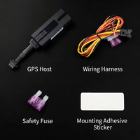 Rastreador GPS Vehicular Cableado TK003 2G con Corte Remoto de Combustible y Encendido/Apagado del Motor para Gestión de Flotas