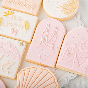 Nouvel outil pour biscuits, moule à biscuits en acrylique pour fondant, motif coquillages de plage, <span class=keywords><strong>emporte</strong></span>-<span class=keywords><strong>pièce</strong></span> en plastique pour biscuits, thème été fille - Product Image 2