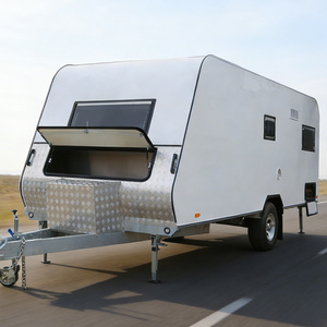 Caravane moderne et spacieuse Kinlife pour <span class=keywords><strong>5</strong></span> <span class=keywords><strong>personnes</strong></span>, légère, en aluminium, avec toit rigide, pour les voyages - Product Image 2