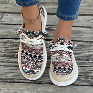 Venta al por Mayor Directa de Fábrica, Zapatos Casuales con Estampado, Zapatos Transpirables para Mujer, Zapatos Casuales de Diseñador para Mujer - Product Image 4