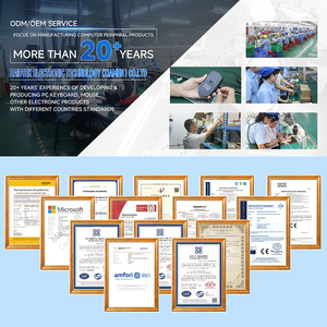 Hk2023 kinh doanh Bàn phím có dây USB bàn phím có dây kích thước đầy đủ văn phòng bàn phím Tương thích với PC Tablet Windows Android Microsoft - Product Image 5