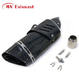 Système d'échappement de moto de haute qualité en Fiber de carbone Dirt Bike Silencieux d'échappement - Product Image 2
