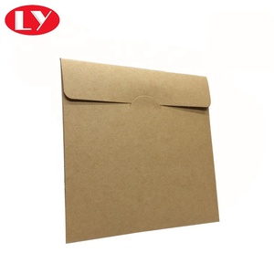 Unique Close Recycled <strong>Brown</strong> Kraft Paper <strong>Envelope</strong> Custom Logo Printed <strong>Small</strong> Gift <strong>Envelopes</strong> - Product Image 5