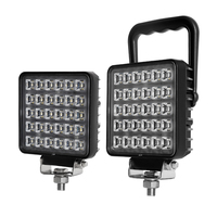 4 Inch 30W 2700LM 6000K LED Flood Work Light 12V/24V Durable Polycarbonate Lens Square Led Trailer Lights for Truck Trailer