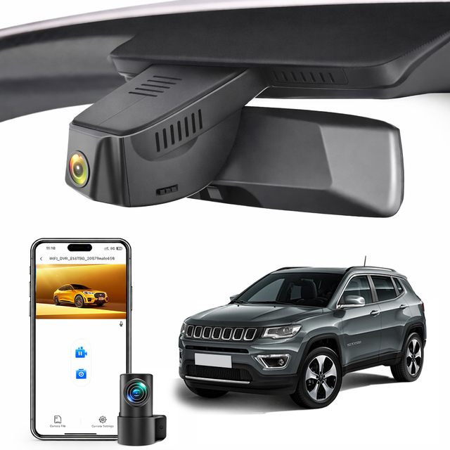 OEM Factory 4K/2K/1080P Dual Lens Dash Cam with Starvis Night Vision WiFi Parking Monitor 1 Year Warranty-Car Video Recorder