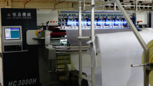 Industrial computerized embroidery quilting machine with the function of cutting and winding cloth is widely used - Product Image 4