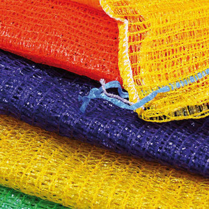 Customized Mesh Bag Potato and Onion Mesh Bag Sack <b>Plastic</b> Security Free Agriculture Drawstring - Product Image 1