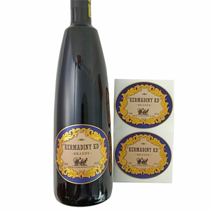 Rollo de etiquetas adhesivas Etiqueta autoadhesiva Etiqueta de <span class=keywords><strong>vino</strong></span> Botella de perfume personalizada Hoja de oro Rollo en relieve Etiqueta de <span class=keywords><strong>vino</strong></span> Textura Brillo - Product Image 3