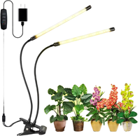 Support de lampe de croissance pour plantes en plastique léger, écologique et durable, à spectre complet, monté au plafond, pour plantes succulentes vertes