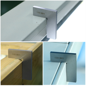 Équerre <span class=keywords><strong>de</strong></span> charpentier à <span class=keywords><strong>bord</strong></span> plat à 90 degrés, équerre à lame, équerre d'angle, <span class=keywords><strong>règle</strong></span> <span class=keywords><strong>de</strong></span> charpentier en forme <span class=keywords><strong>de</strong></span> L, jauge <span class=keywords><strong>de</strong></span> marquage pour charpentier - Product Image 5